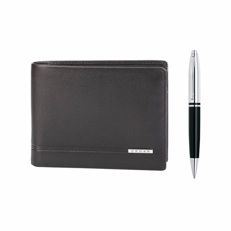 Cross Coin Wallet & Pen Set - Novelty