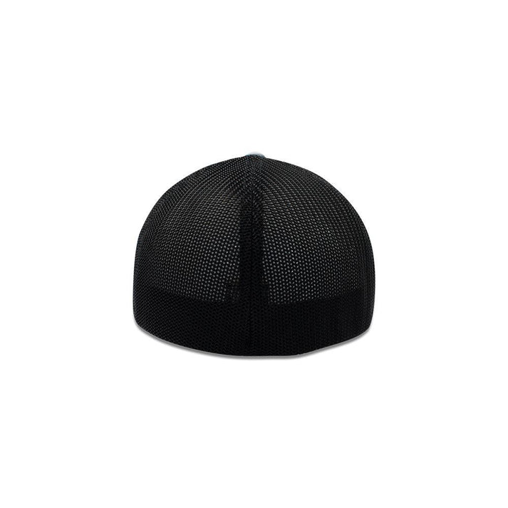 FLEXFIT TRUCKER – MEDIUM GREY & BLACK – 6511 X MESH - Novelty