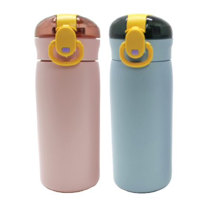Double Wall Water Bottle with Sipper and Lockable Lid - Novelty
