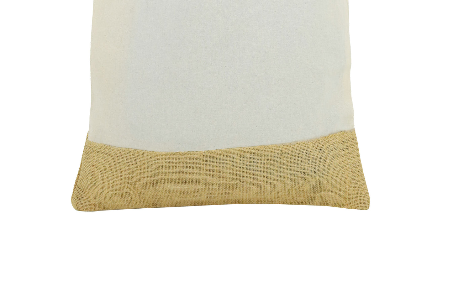 Cotton Bag with Jute Patch - Novelty