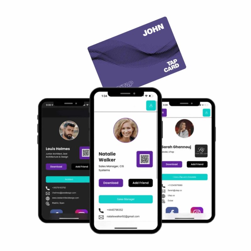 NFC Business Cards - Novelty
