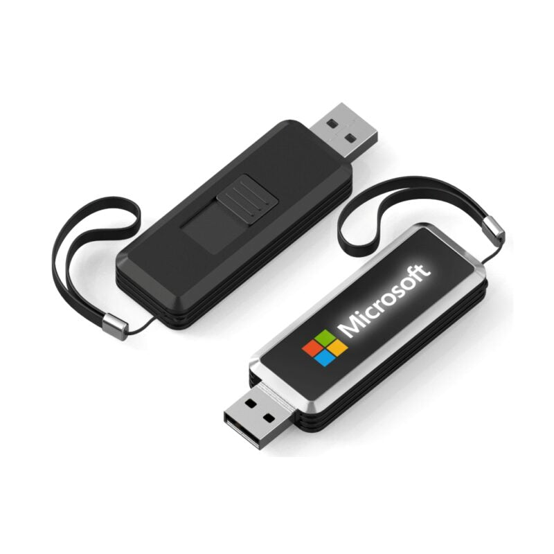 Classical Plastic LED USB - Novelty