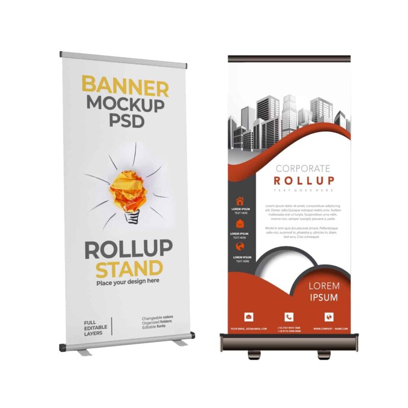 CUSTOMISED ROLL UPS - Novelty