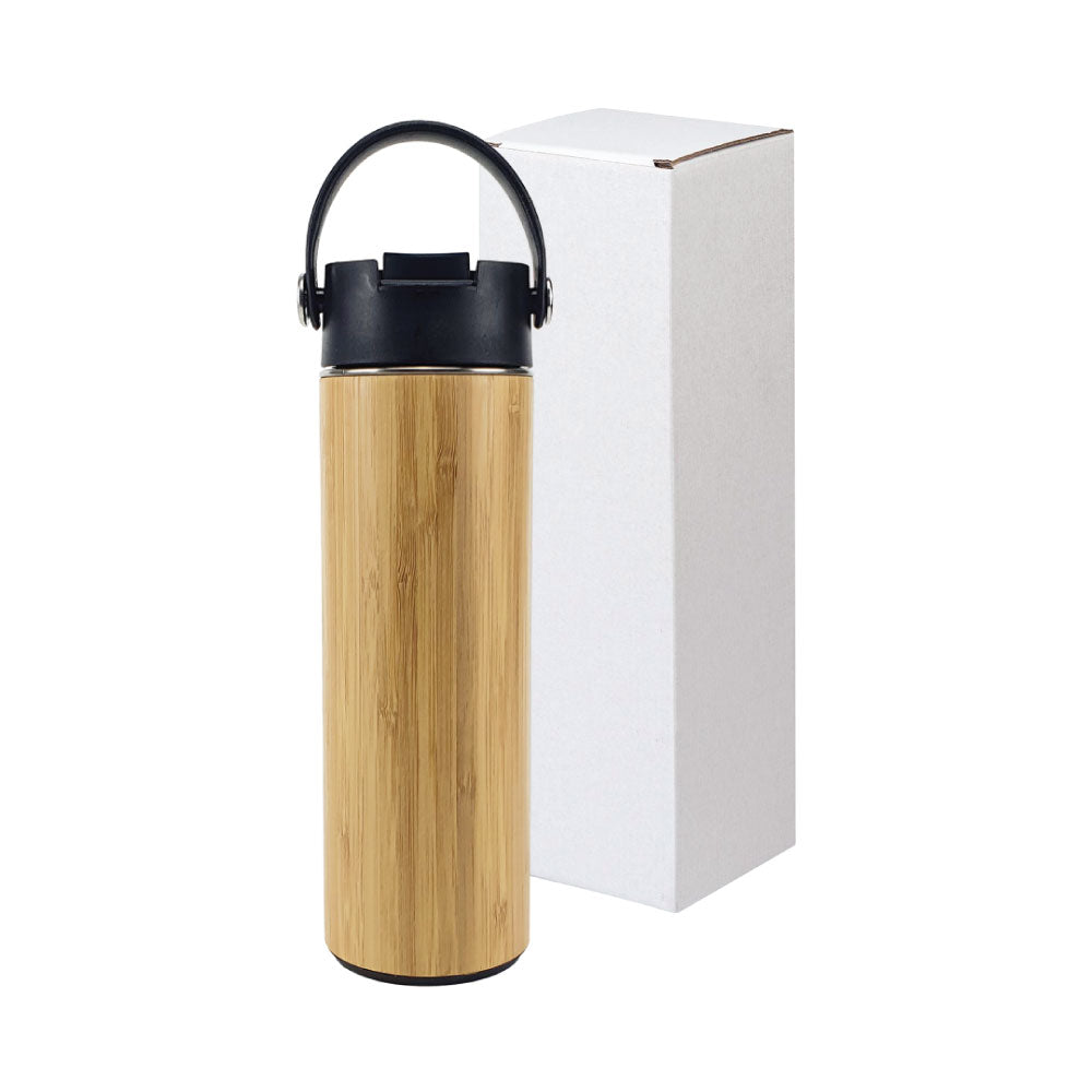 Bamboo Flask with Tea Infuser - Novelty