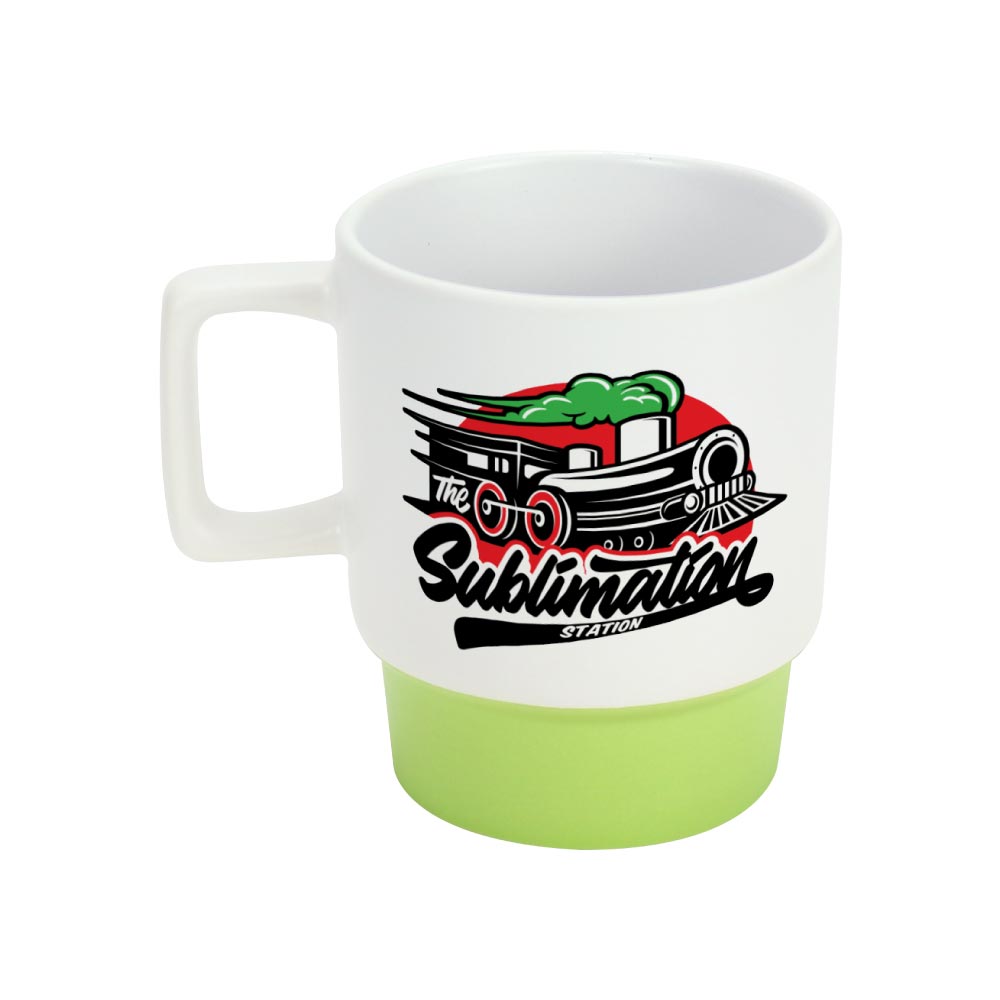 Ceramic Mugs with Bottom Clay in 12 Oz, Matte Finish - Novelty