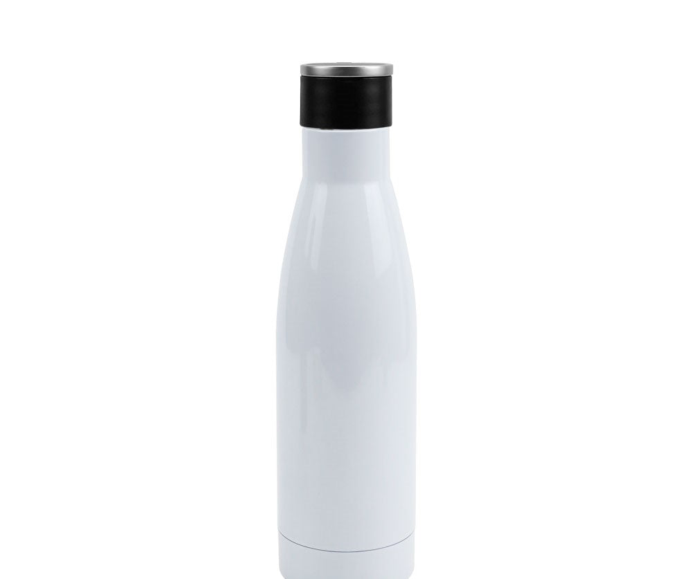 Double Wall SS Bottles Twist-off Lid SS Foldable Handle 500ml - Novelty