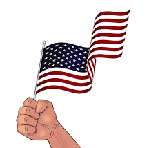 Hands Flag - Novelty