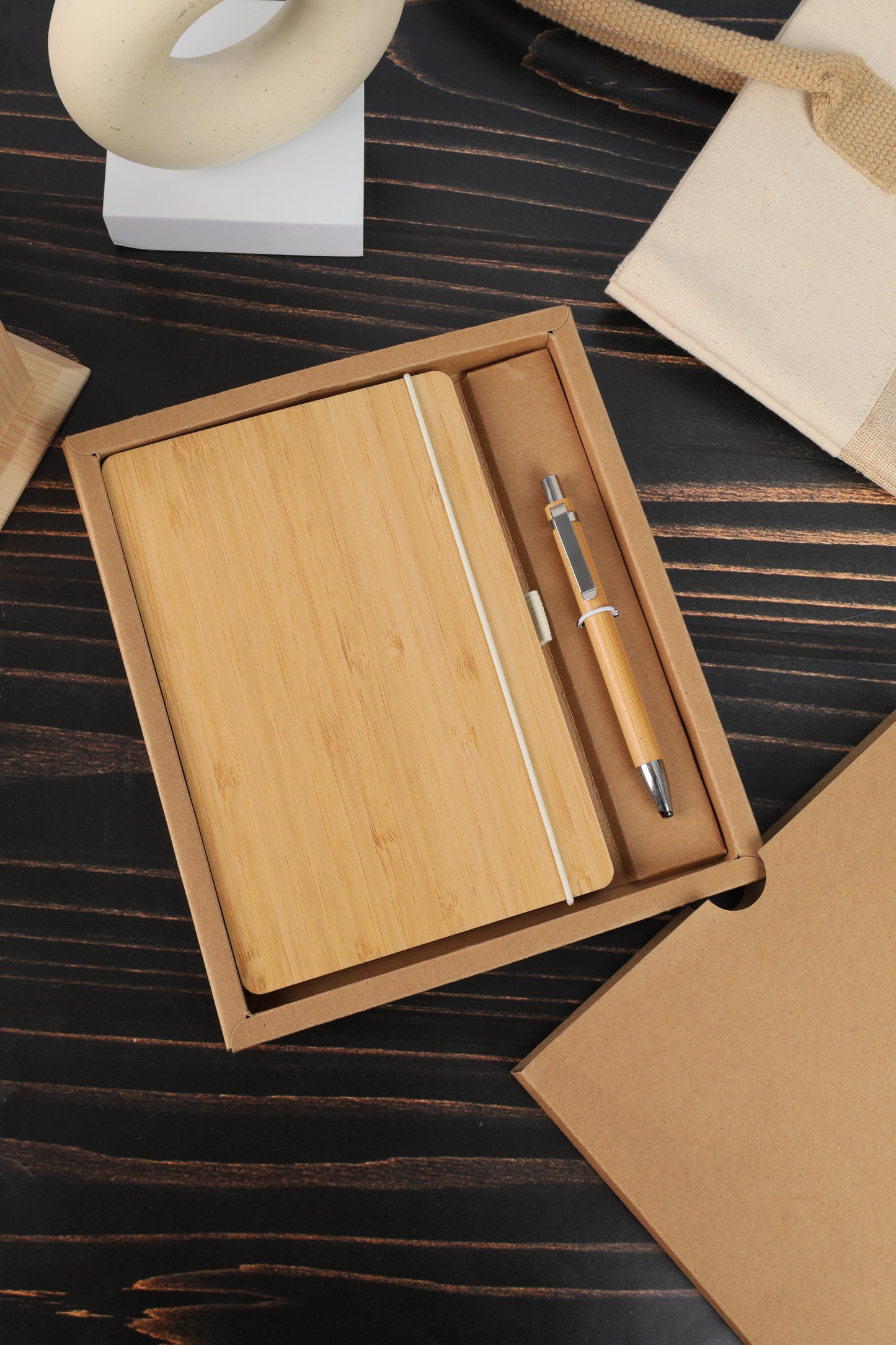 Bamboo Notebook Set - Novelty