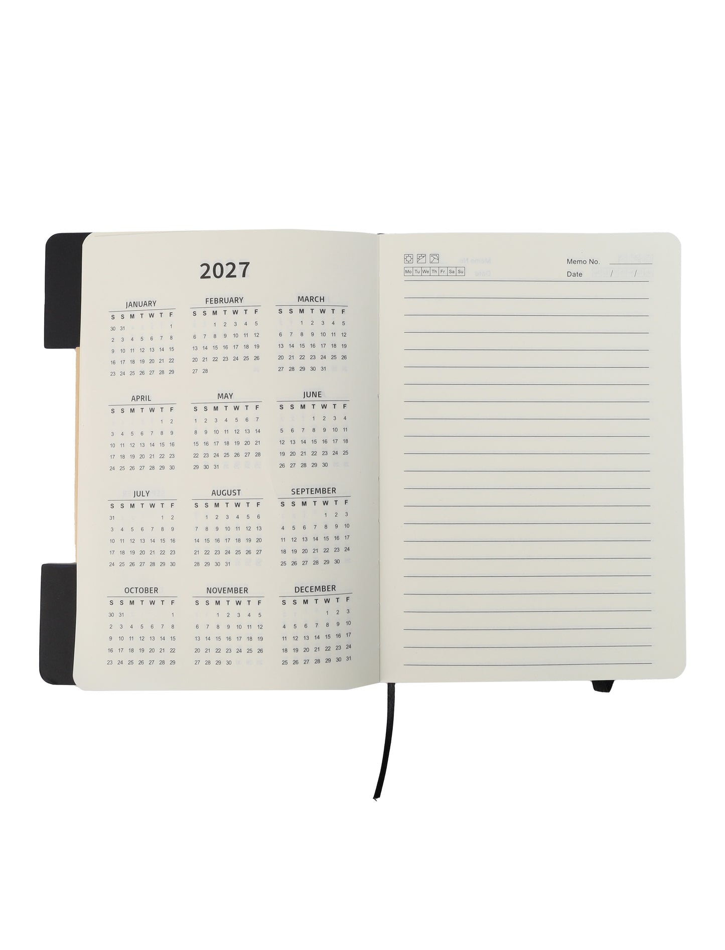 FELT BAMBOO NOTEBOOK - Novelty