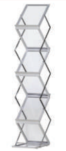 Zig Zag Brochure Stand - Novelty