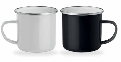 Metal Vintage Mug with Enamel Layer - 350ml - Novelty