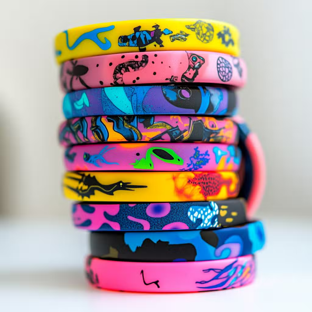 Silicone Wristband - Novelty