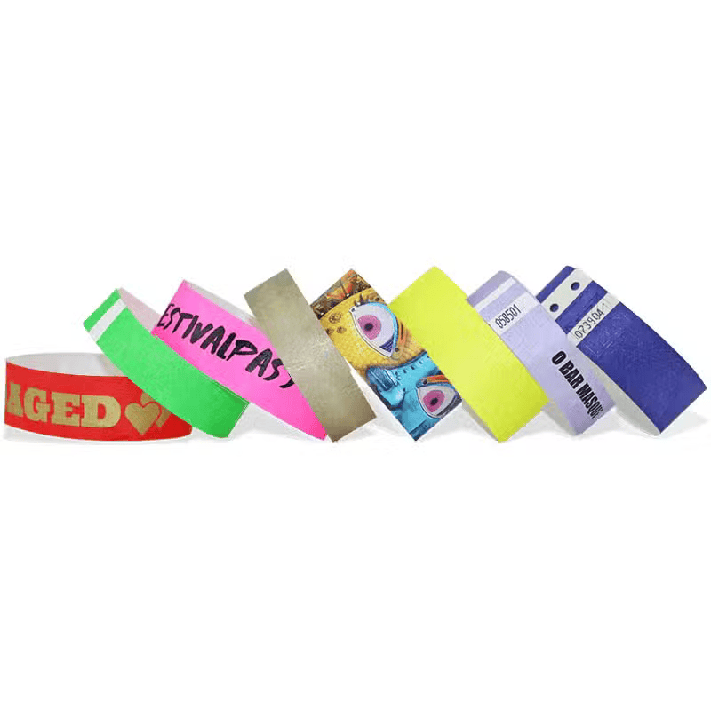 Tyvek Disposable Wristbands - Novelty