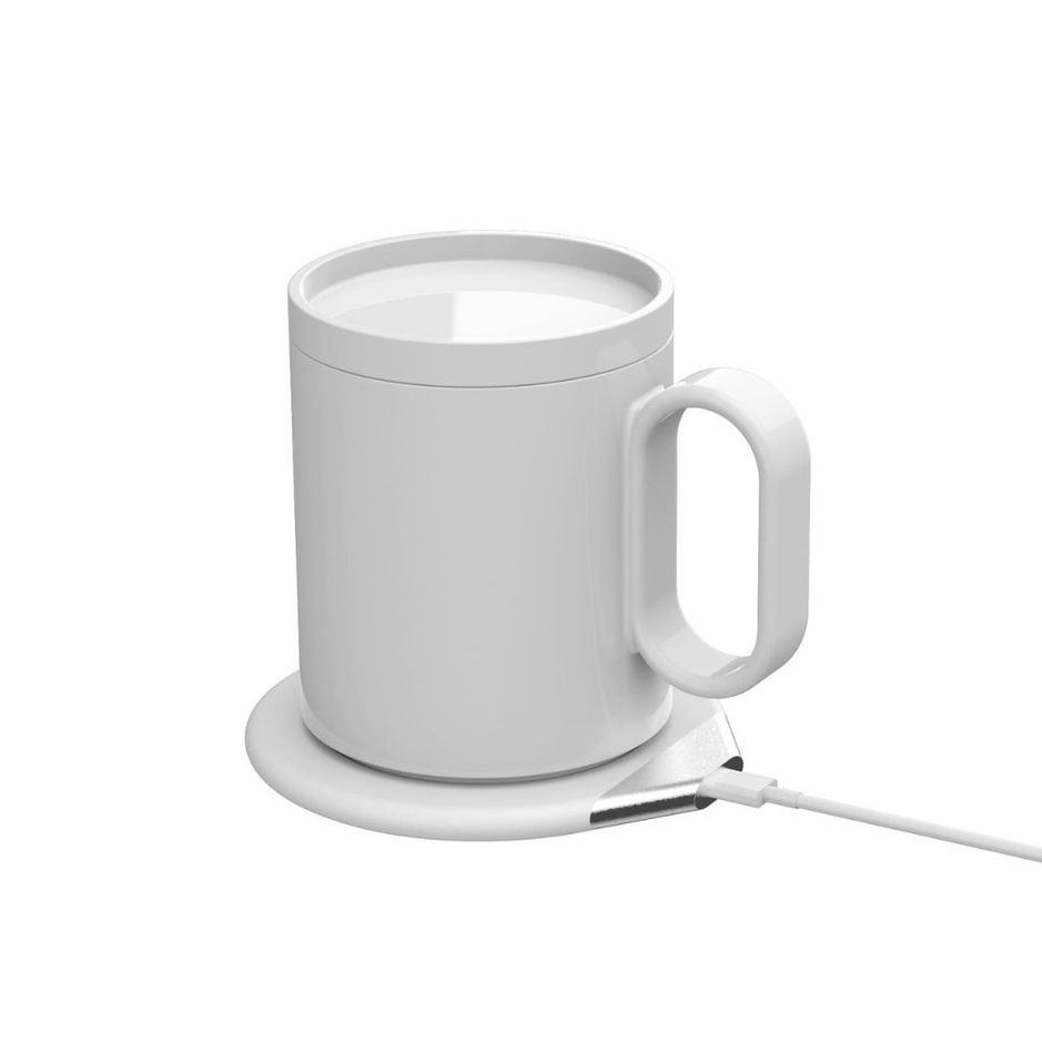 CRIVITS Smart Mug Warmer with Wireless Charger – 350ml | Temperature Control Office Gift - Novelty