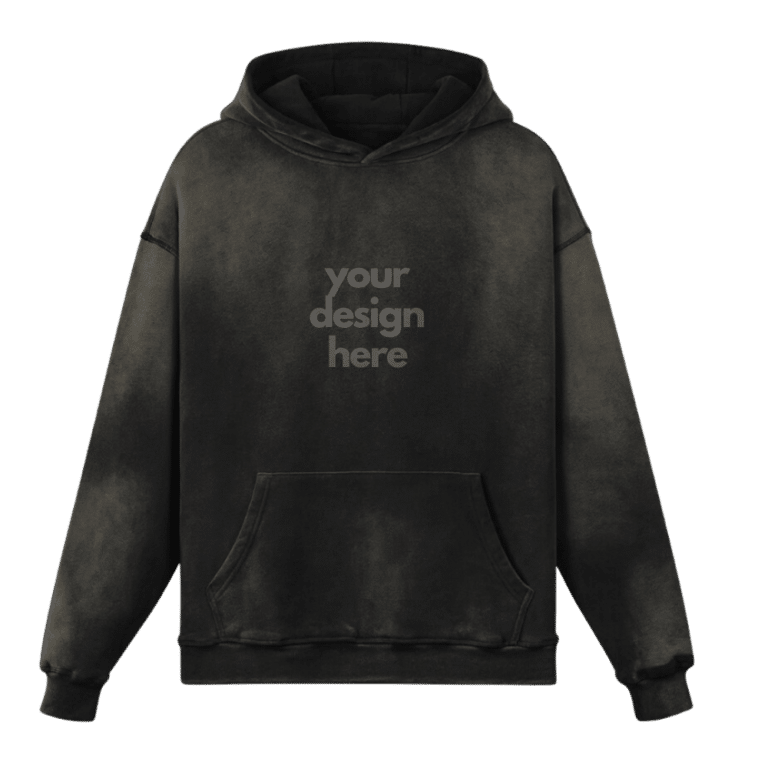 Vintage Acid Wash Hoodie - Novelty