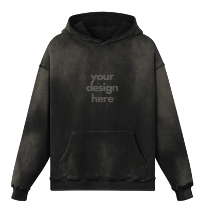 Vintage Acid Wash Hoodie - Novelty