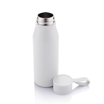 R-NEBRA - CHANGE Collection Recycled Stainless Steel Vacuum Bottle - White - Novelty