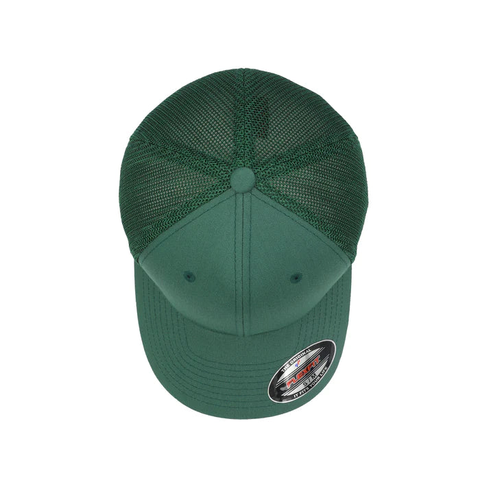 FLEXFIT MESH TRUCKER – SPRUCE – 6511 - Novelty