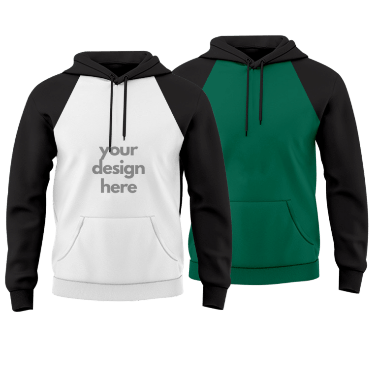 Raglan Fleece Hoodie - Novelty