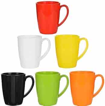 U Shaped Ceramic Mug - Novelty