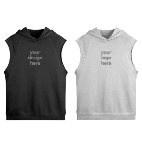 Sleeveless Hoodie - Novelty