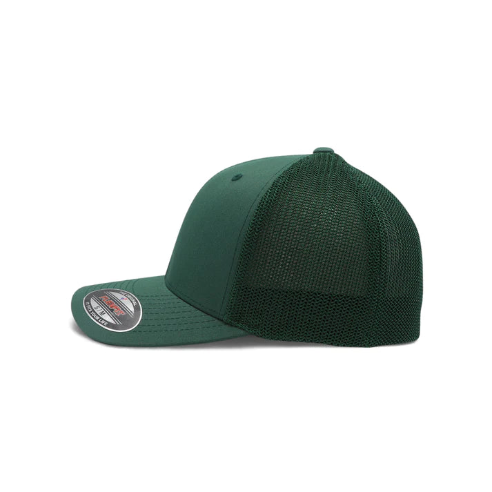 FLEXFIT MESH TRUCKER – SPRUCE – 6511 - Novelty
