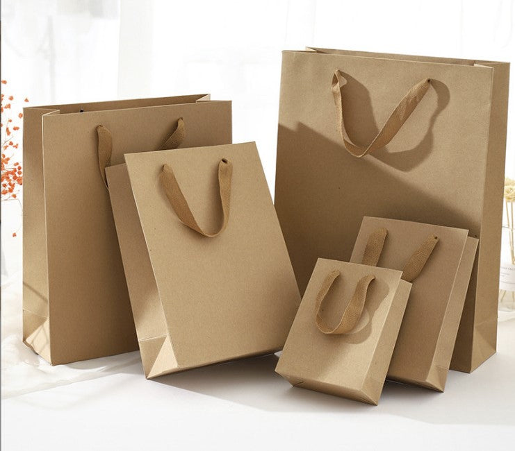 Vertical Shape Kraft Paper Bags - Novelty