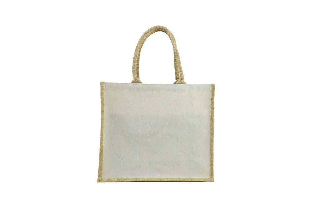 Jute Canvas Bag - Novelty