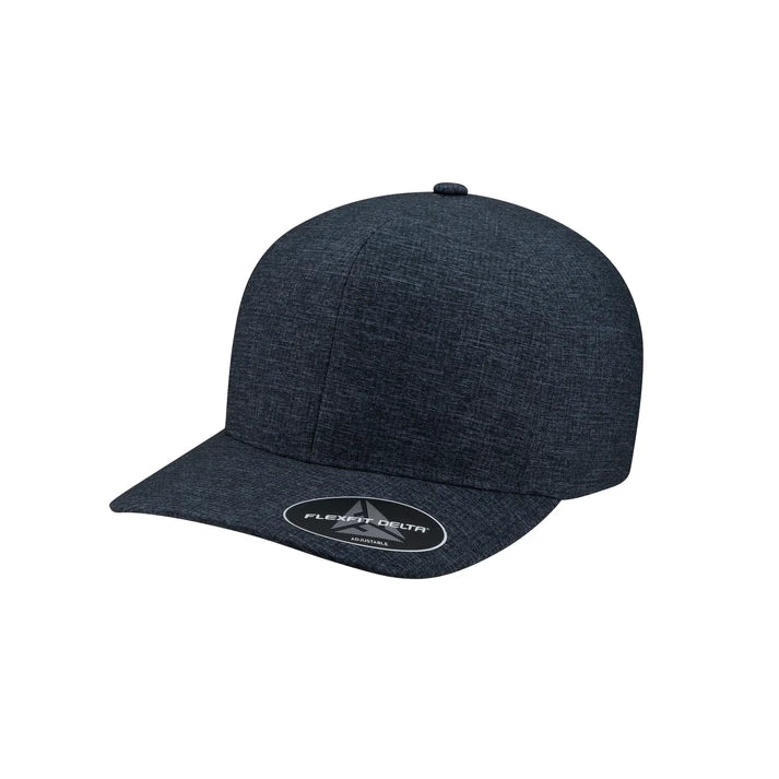 FLEXFIT DELTA ADJUSTABLE – MELANGE NAVY – 180A CARBON - Novelty