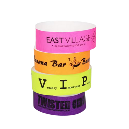 Tyvek Disposable Wristbands - Novelty