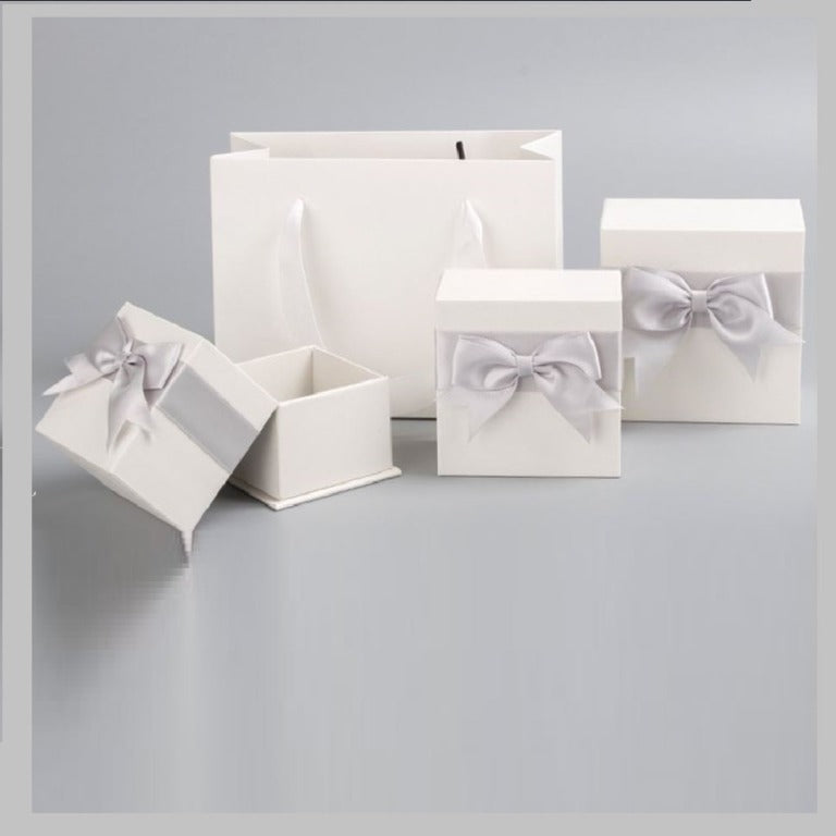 White Color Jewelry Gift Boxes - Novelty