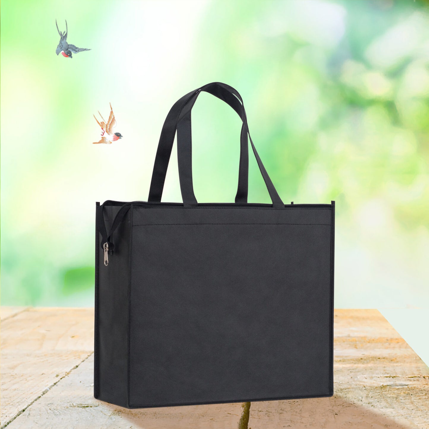 Pack of 10 Non-Woven Fabric Carry Bags - Novelty