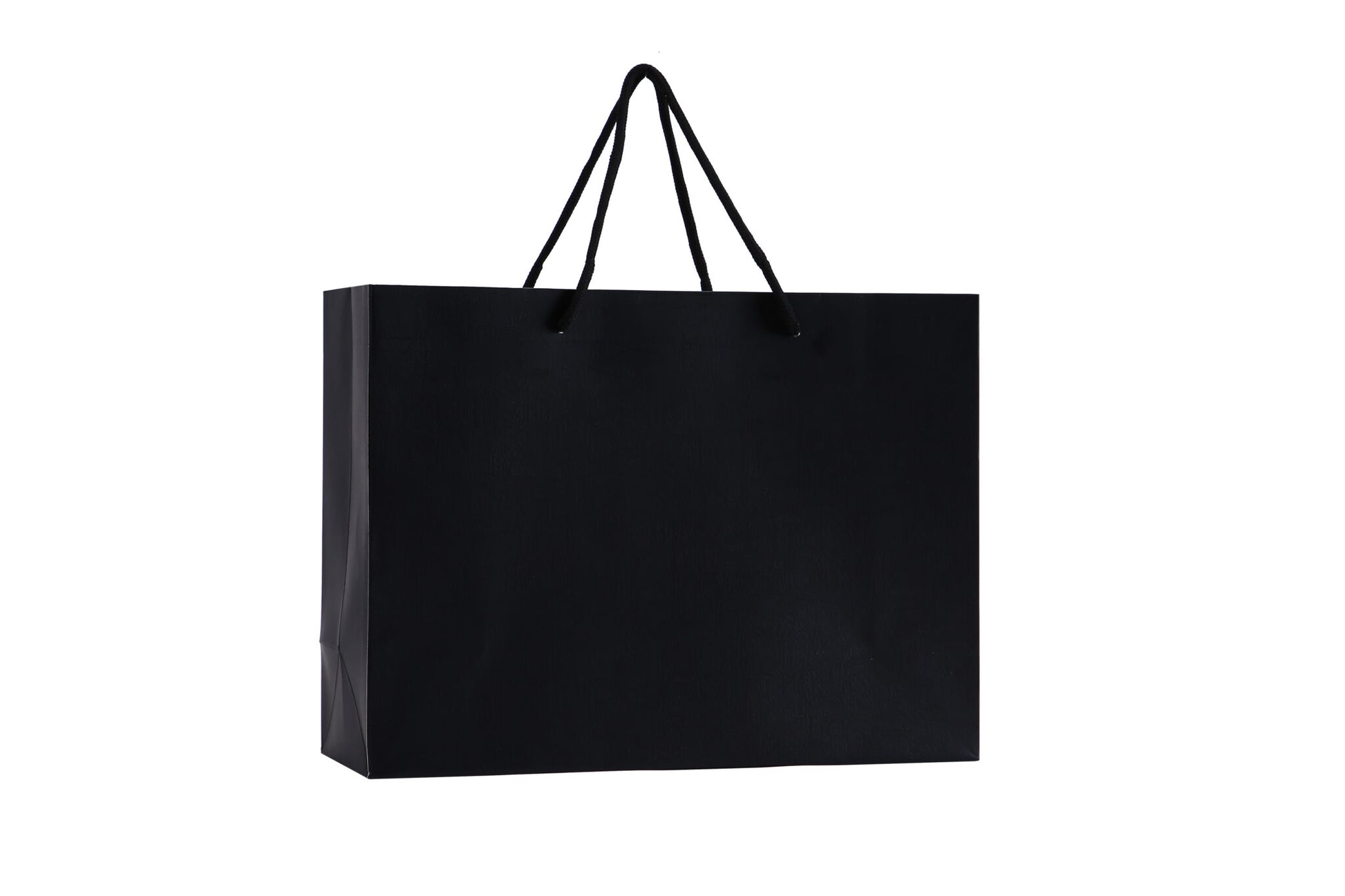 Black Plain Gift Bags Shopping Bag - Novelty