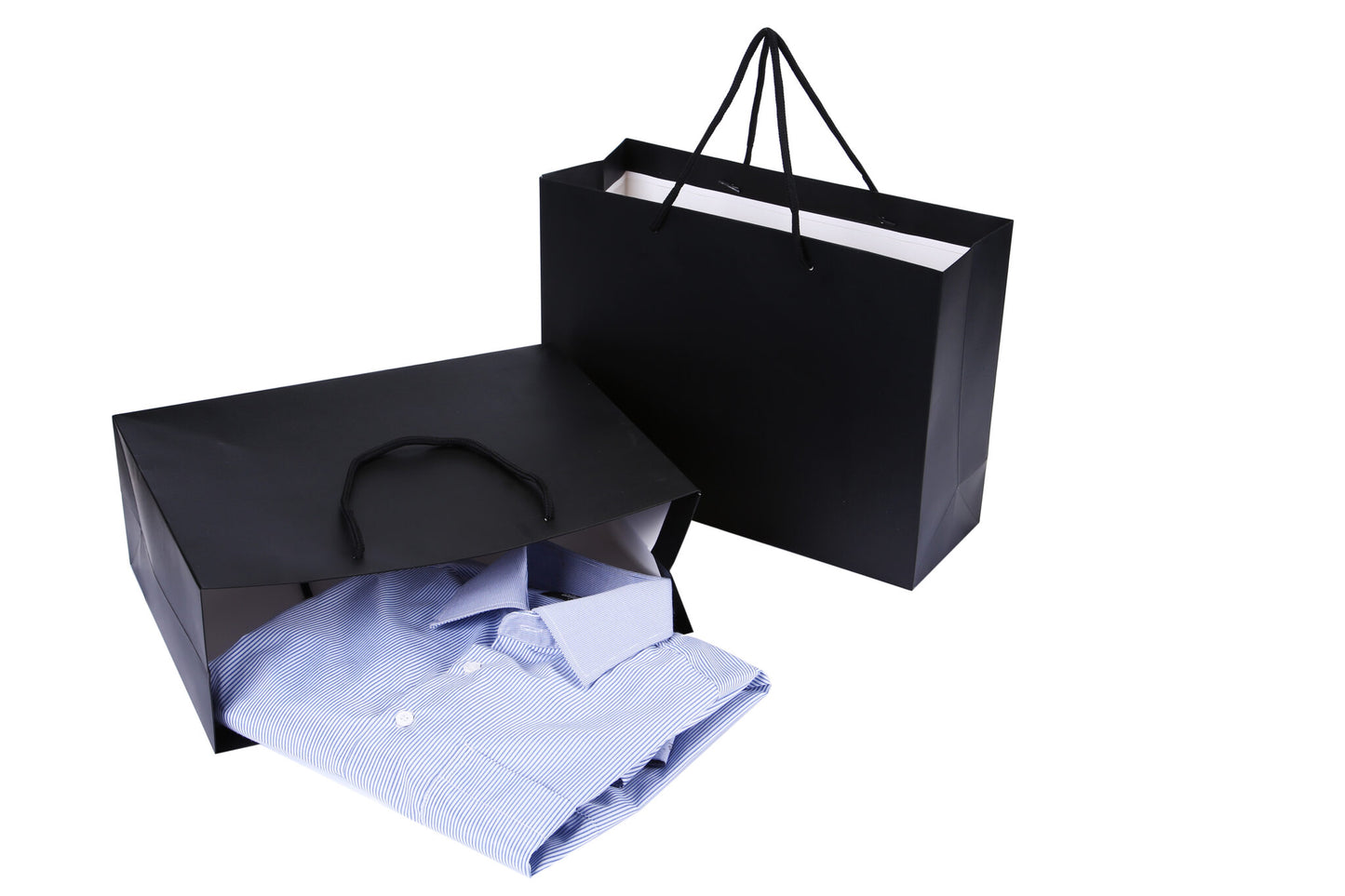 Black Plain Gift Bags Shopping Bag - Novelty