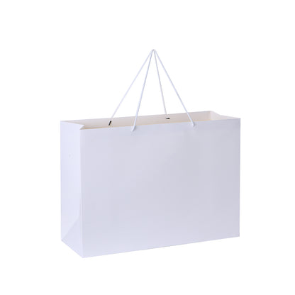 White Color Texture Gift Bags - Novelty