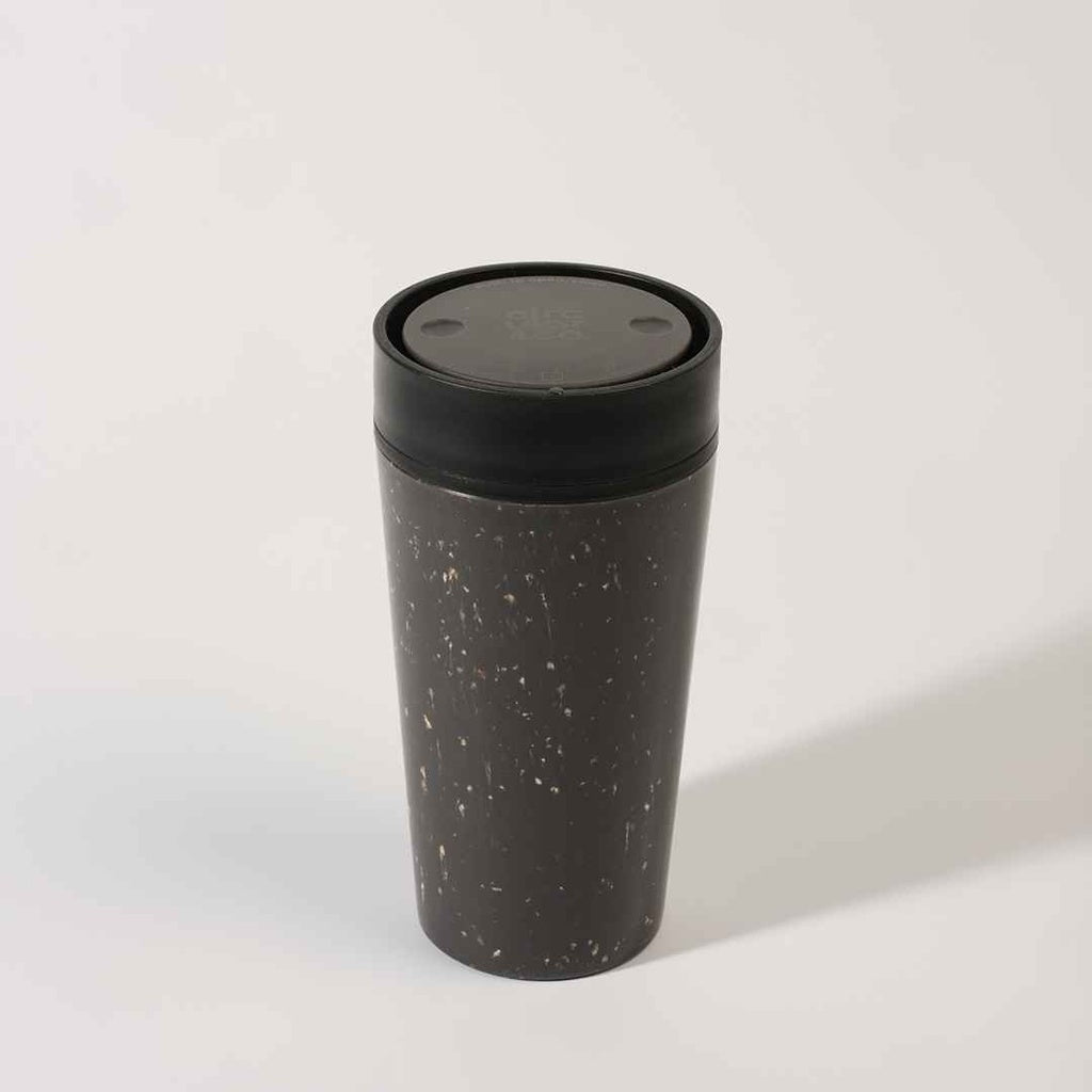 Circular Cup 12oz Grey & Ink - Novelty
