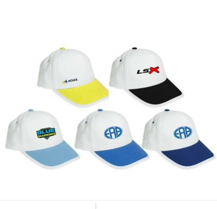 Cotton Caps with Metal Clip - Novelty