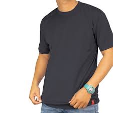 Round Neck Mesh T-Shirt, Short Sleeve, Unisex-Dark Colors - Novelty