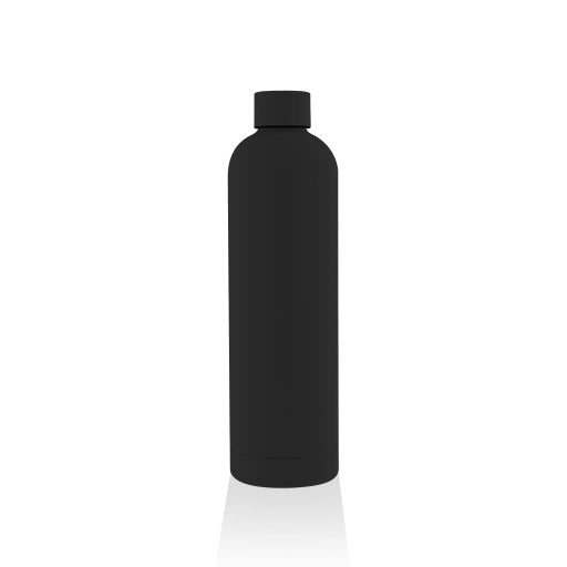 TAUNUS - Soft Touch Insulated Water Bottle - 750ml - Aqua Blue - Novelty