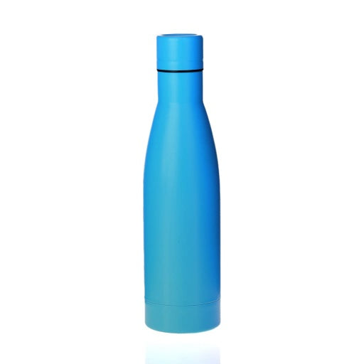 NIESKY - Copper Vacuum Insulated Double Wall Water Bottle - Aqua Blue - Novelty