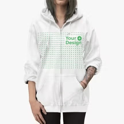 Zipper Hoodie - Novelty