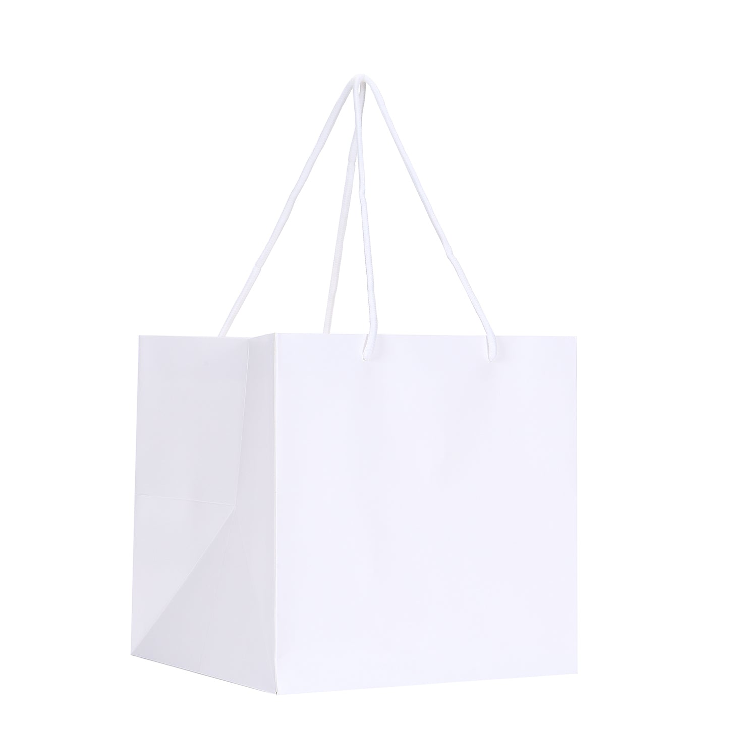 White Color Texture Gift Bags - Novelty