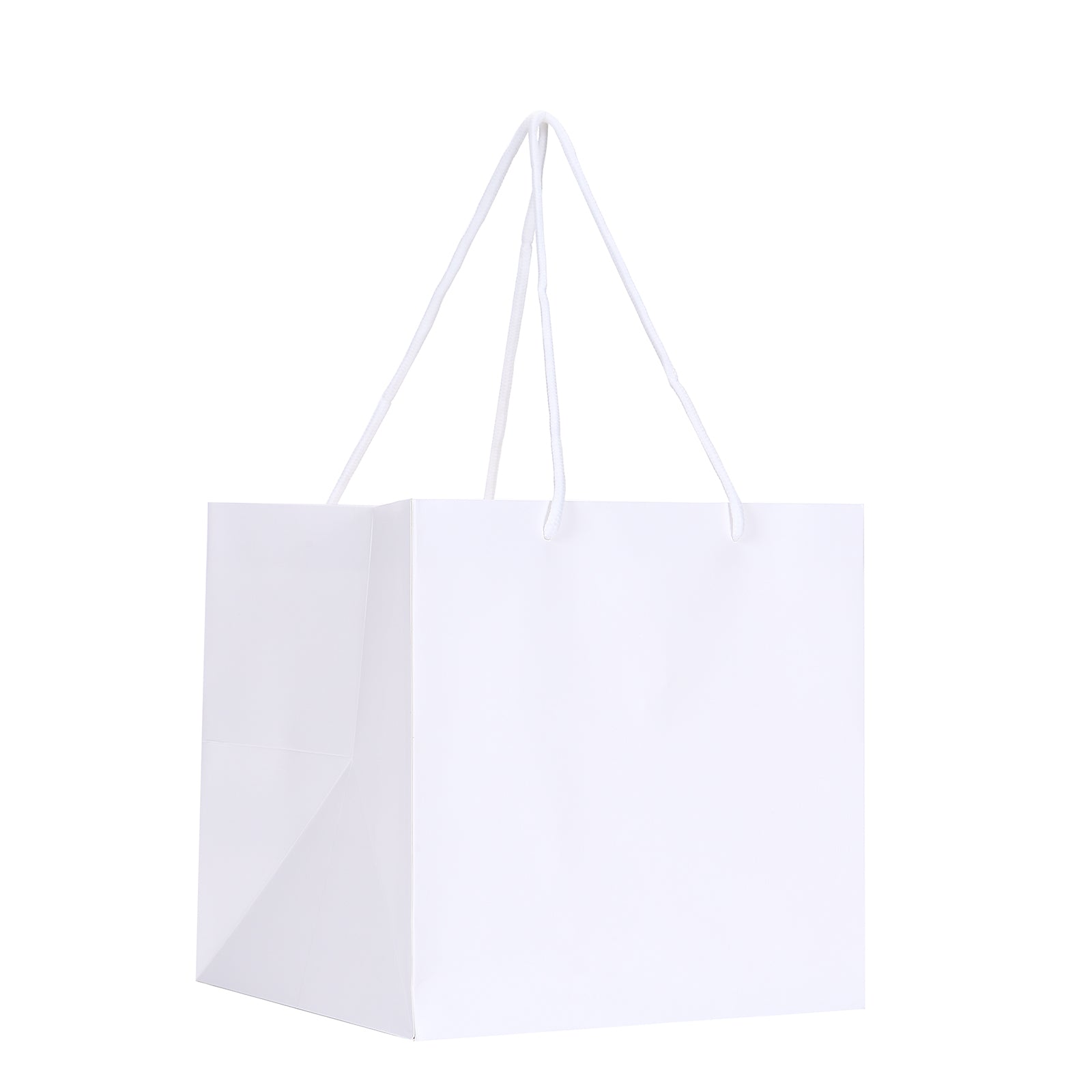White Color Texture Gift Bags - Novelty