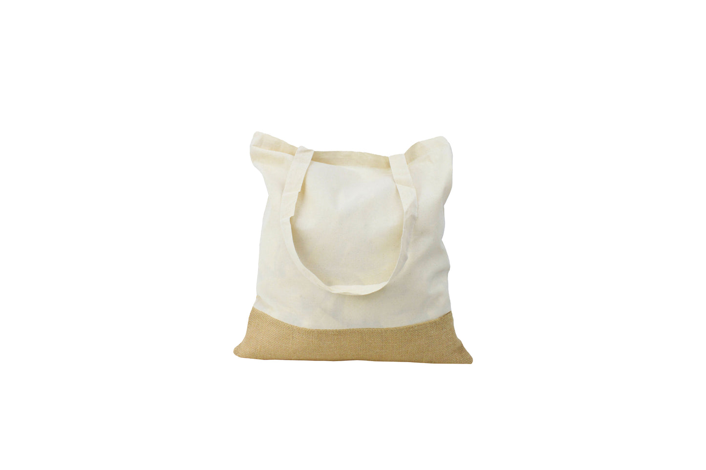Cotton Bag with Jute Patch - Novelty