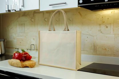 Jute Canvas Bag - Novelty