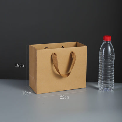 Horizontal Size Kraft Paper Bags - Novelty