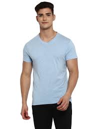 V-Neck Cotton T-Shirts - Novelty