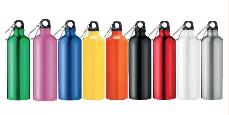 Single Wall Aluminium Sports Bottle - Novelty