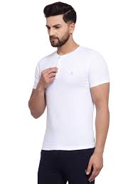 Henley Cotton T-Shirts - Novelty