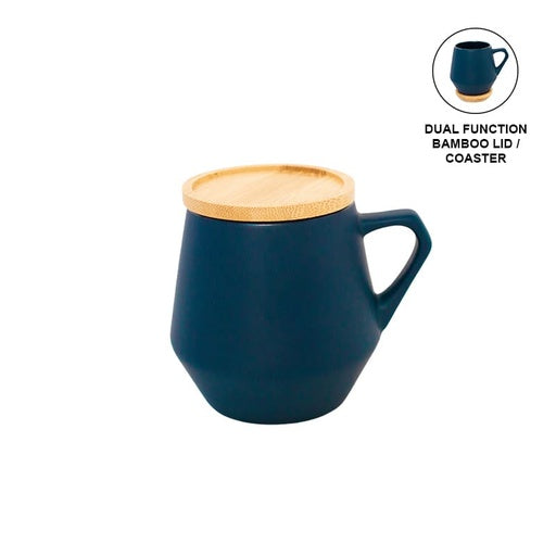 SEVILLA - eco-neutral Ceramic Mug with Bamboo Lid - Novelty